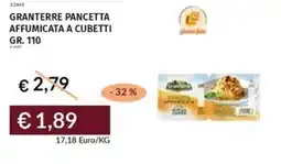 Prezzemolo e Vitale Granterre pancetta affumicata a cubetti offerta
