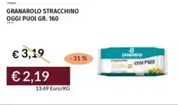 Prezzemolo e Vitale Granarolo stracchino oggi puoi offerta