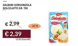 Prezzemolo e Vitale Galbani gorgonzola dolcelatte offerta