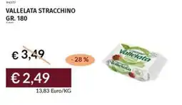 Prezzemolo e Vitale Vallelata stracchino offerta