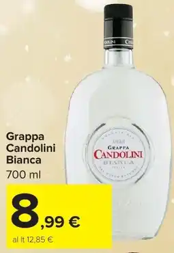 Carrefour Market Grappa Candolini Bianca offerta