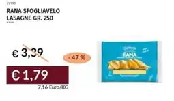 Prezzemolo e Vitale Rana sfogliavelo lasagne offerta