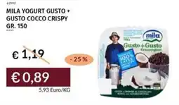 Prezzemolo e Vitale Mila yogurt gusto + gusto cocco crispy offerta