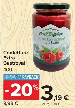 Carrefour Market Confetture Extra Gastroval offerta