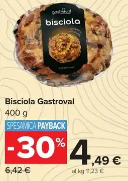 Carrefour Market Bisciola Gastroval offerta