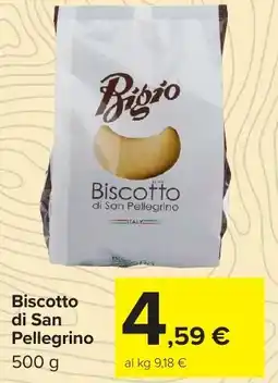 Carrefour Market Biscotto di San Pellegrino offerta