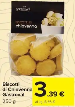 Carrefour Market Biscotti di Chiavenna Gastroval offerta