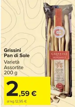 Carrefour Market Grissini Pan di Sole offerta