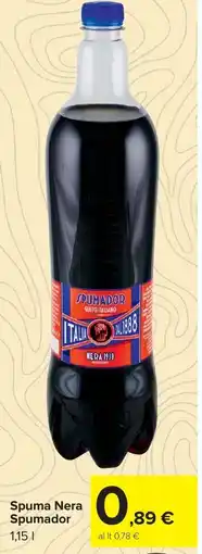 Carrefour Market Spuma Nera Spumador offerta