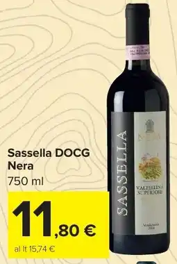 Carrefour Market Sassella DOCG Nera offerta