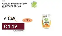 Prezzemolo e Vitale Carioni yogurt intero albicocca offerta