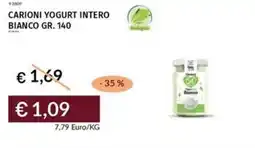 Prezzemolo e Vitale Carioni yogurt intero bianco offerta