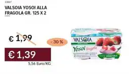 Prezzemolo e Vitale Valsoia yosoi alla fragola offerta