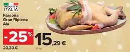Carrefour Market Faraona Gran Ripieno Aia offerta
