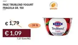 Prezzemolo e Vitale Fage trublend yogurt fragola offerta