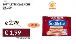 Prezzemolo e Vitale Sottilette classiche offerta