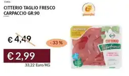Prezzemolo e Vitale Citterio taglio fresco carpaccio offerta