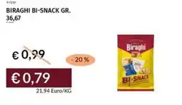 Prezzemolo e Vitale Biraghi bi-snack offerta
