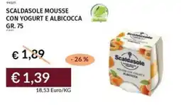 Prezzemolo e Vitale Scaldasole mousse con yogurt e albicocca offerta