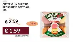 Prezzemolo e Vitale Citterio un due tris prosciutto cotto offerta