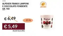 Prezzemolo e Vitale Alpeker franui lamponi e cioccolato fondente offerta