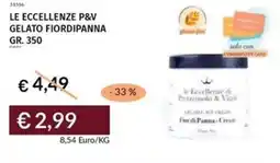 Prezzemolo e Vitale Le eccellenze p&v gelato fiordipanna offerta
