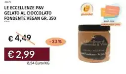 Prezzemolo e Vitale Le eccellenze p&v gelato al cioccolato fondente vegan offerta