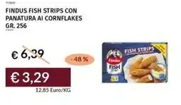 Prezzemolo e Vitale Findus fish strips con panatura ai cornflakes offerta