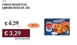 Prezzemolo e Vitale Findus nuggets al samone rosa offerta