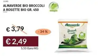 Prezzemolo e Vitale Almaverde bio broccoli a rosette bio offerta