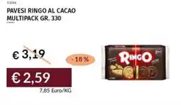 Prezzemolo e Vitale Pavesi ringo al cacao multipack offerta