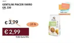 Prezzemolo e Vitale Gentilini piaceri farro offerta