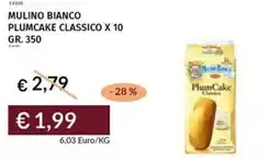 Prezzemolo e Vitale Mulino bianco plumcake classico x 10 offerta
