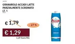 Prezzemolo e Vitale Granarolo accadi latte parzialmente scremato offerta