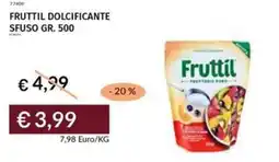 Prezzemolo e Vitale Fruttil dolcificante sfuso offerta