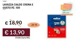 Prezzemolo e Vitale Lavazza cialde crema e gusto pz. 100 offerta