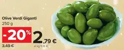 Carrefour Market Olive Verdi Giganti offerta