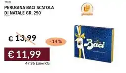 Prezzemolo e Vitale Perugina baci scatola di natale offerta