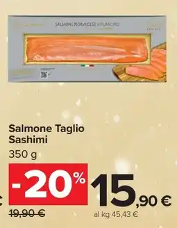 Carrefour Market Salmone Taglio Sashimi offerta