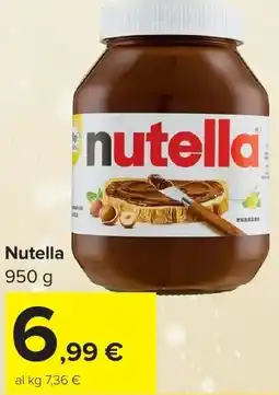 Carrefour Market Nutella offerta