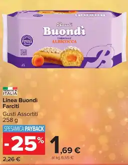 Carrefour Market Linea Buondì Farciti offerta