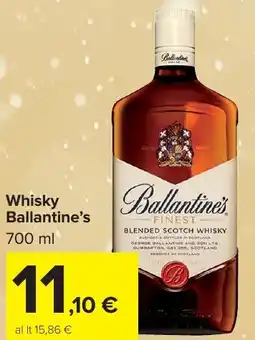 Carrefour Market Whisky Ballantine's offerta