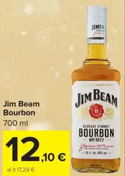 Carrefour Market Jim Beam Bourbon offerta