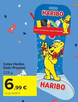 Carrefour Market Calza Haribo Dolci Preziosi offerta