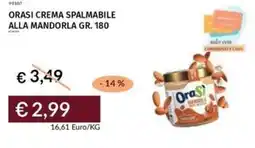 Prezzemolo e Vitale Orasi crema spalmabile alla mandorla offerta