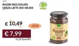 Prezzemolo e Vitale Rigoni nocciolata senza latte bio offerta