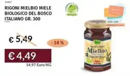 Prezzemolo e Vitale Rigoni mielbio miele biologico del bosco italiano offerta