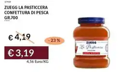 Prezzemolo e Vitale Zuegg la pasticcera confettura di pesca offerta
