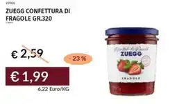 Prezzemolo e Vitale Zuegg confettura di fragole offerta