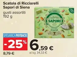 Carrefour Scatola di Ricciarelli Sapori di Siena offerta
